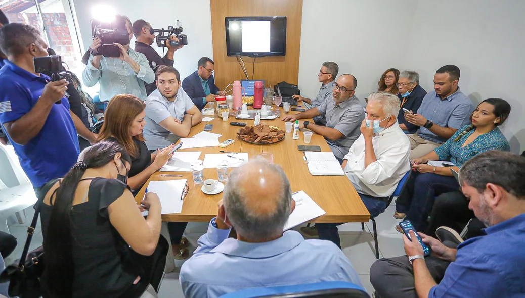 Reunião aconteceu na SAAD Norte