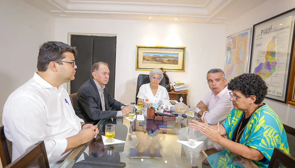 Reunião da equipe de transição do Governo do Piauí