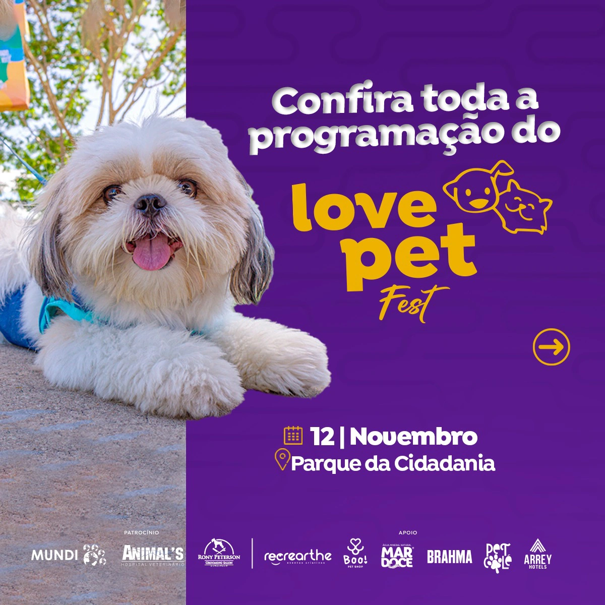 RG Pet será emitido de graça na 2ª edição do Love Pet Fest em Teresina