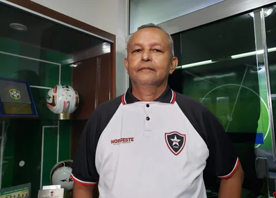 Rodney Spíndola, presidente do Ferroviário esteve no arbitral na sede da FFP