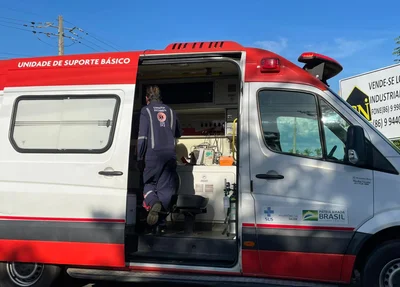 Samu foi acionado para atender a ocorrência