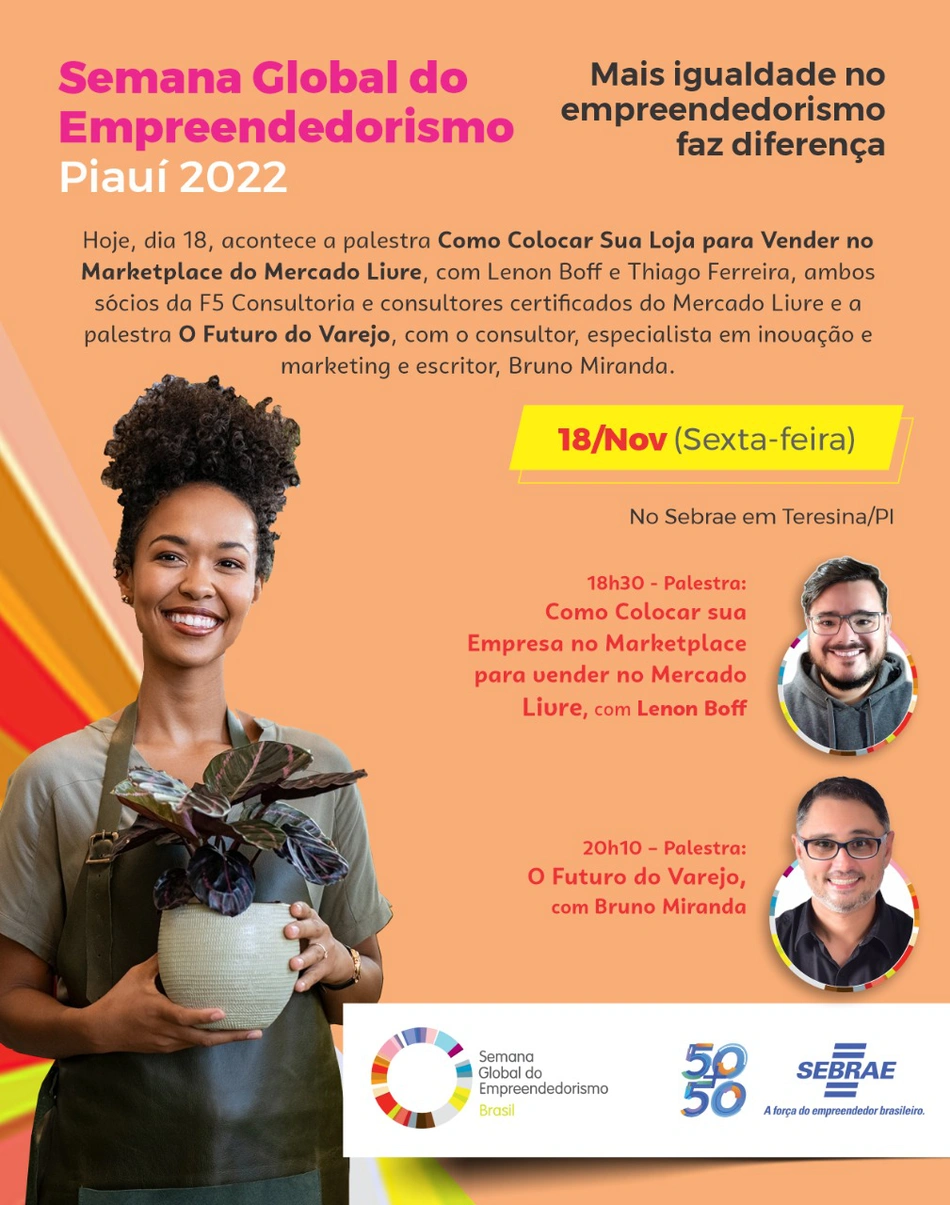 Sebrae promove palestras gratuitas na Semana Global do Empreendedorismo