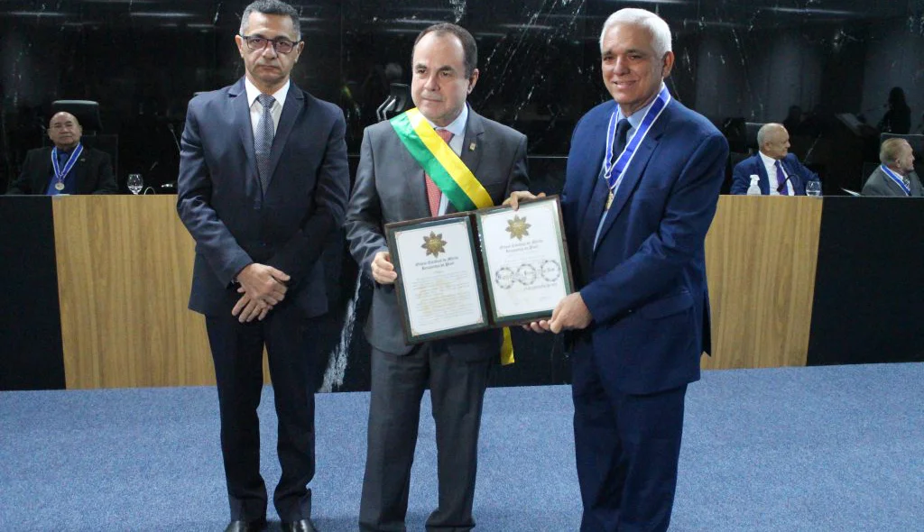 Secretário Rubens Pereira, Marcos Villas Boas e Themístocles Filho
