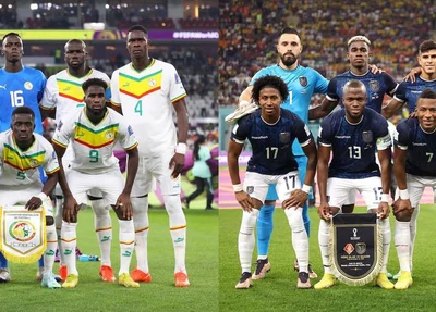 Senegal e Equador se enfrentam na última rodada da fase de grupos
