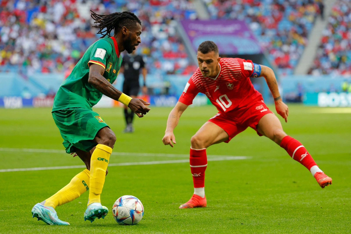 Suíça e Camarões se enfrentam primeiro jogo de quinta-feira.