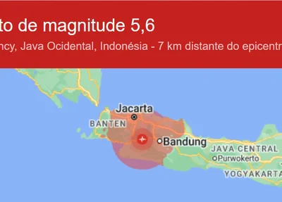 Terremoto na Indonésia