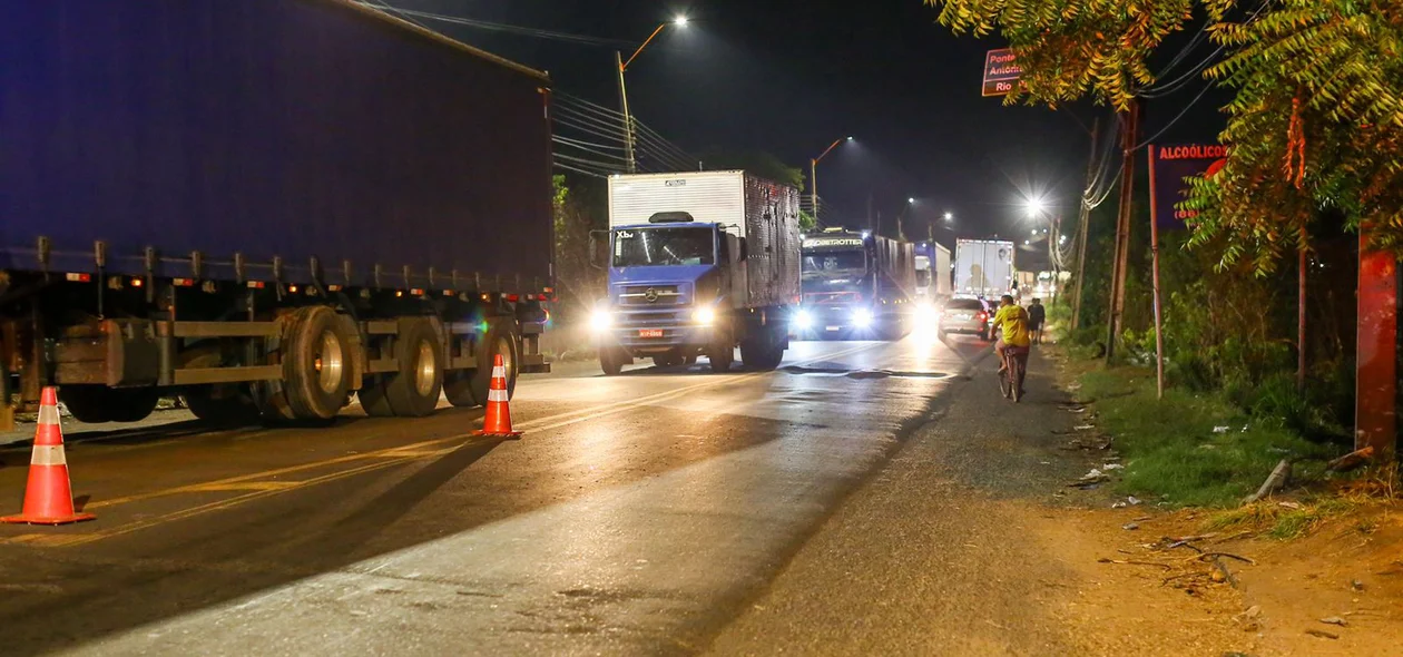 Trânsito voltou a fluir na rodovia
