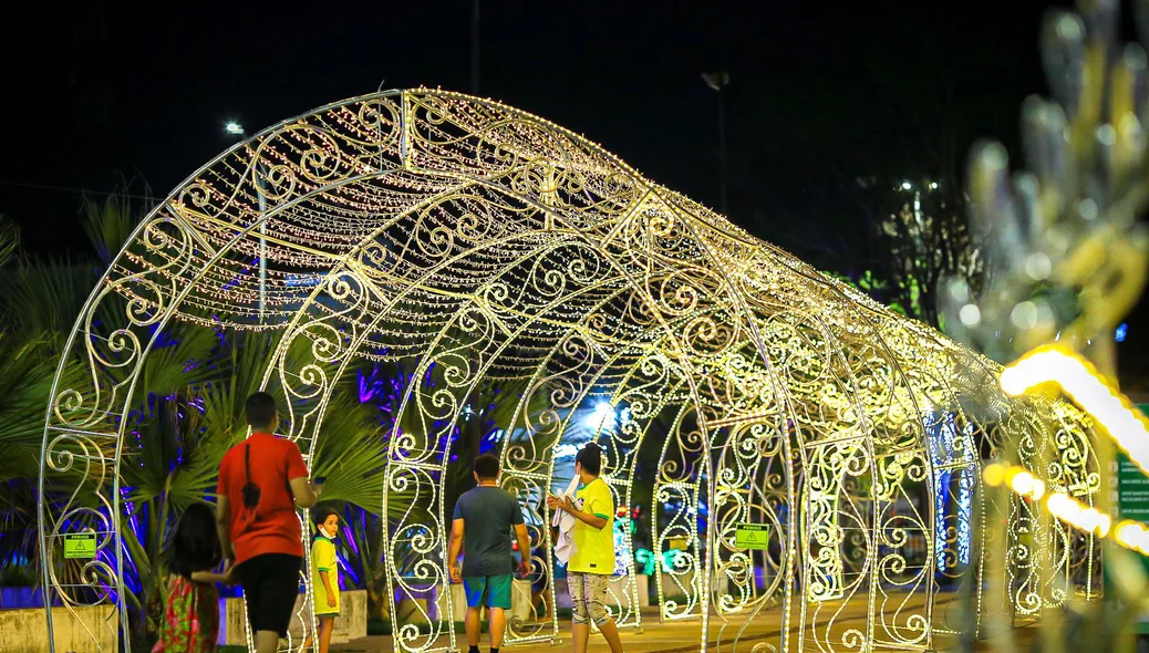 Decoração natalina em Teresina