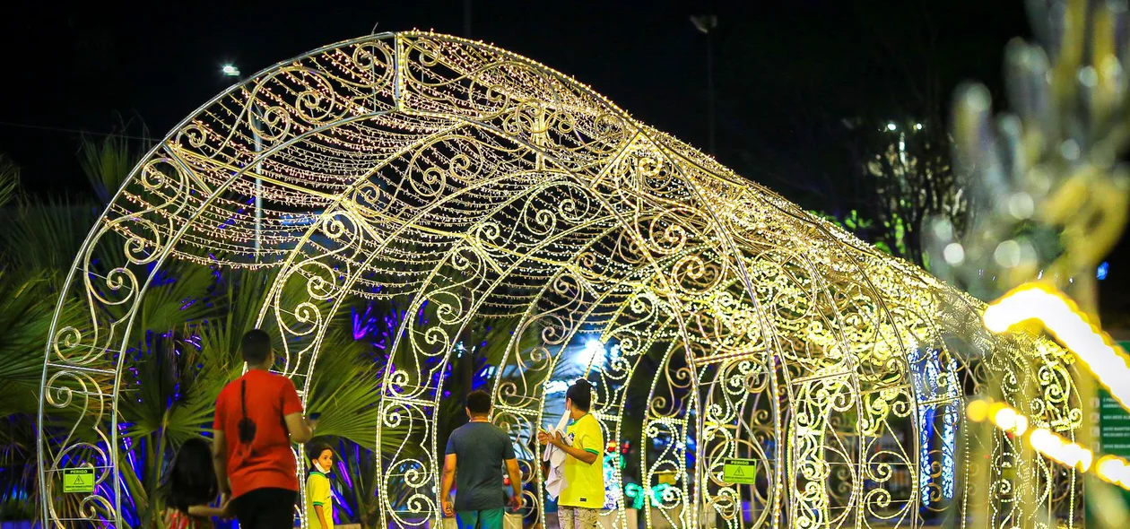 Decoração natalina em Teresina