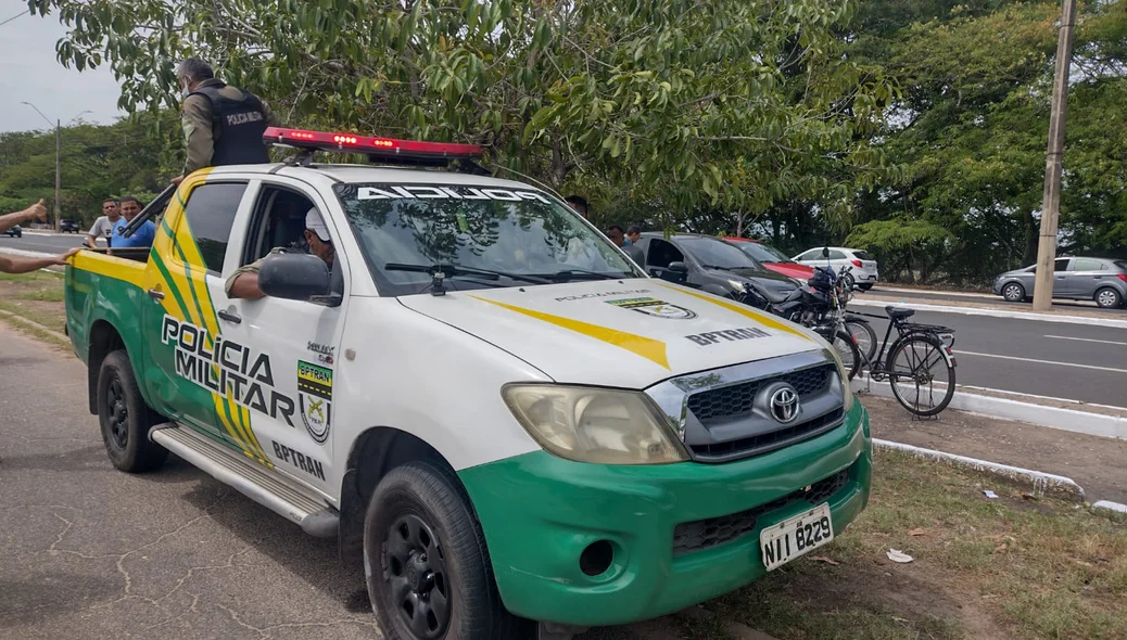Viatura do BPTRAN em Teresina