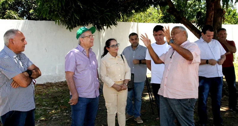 Visita as adequações no Estádio Municipal de Pedro II