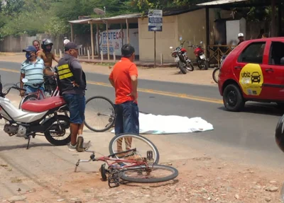 Vítima morreu na hora