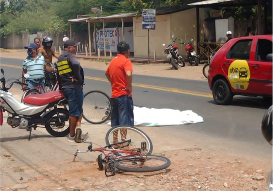 Vítima morreu na hora