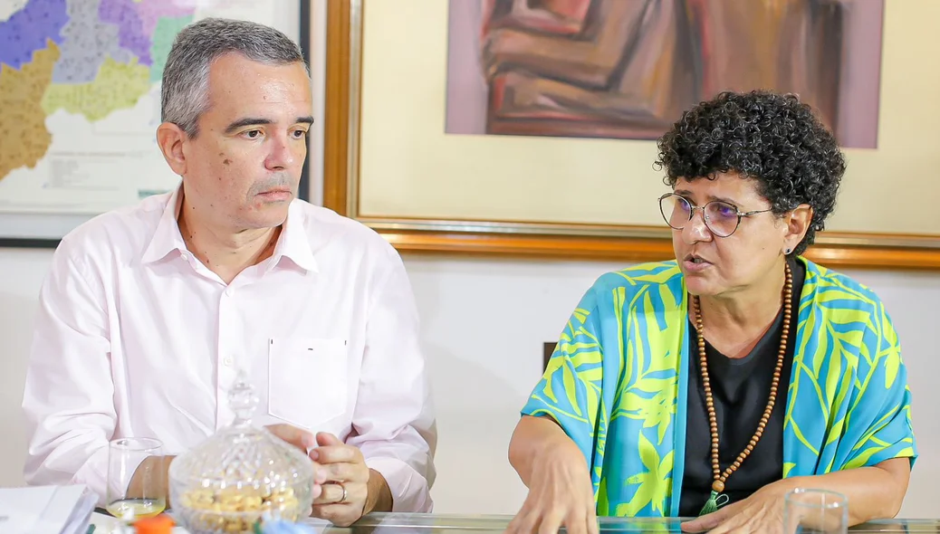 Washington Bonfim e Rejane Tavares