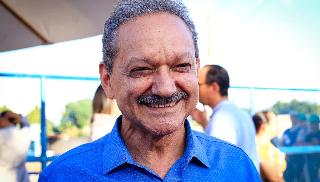 Wilson Brandão esteve presente na entrega da substação