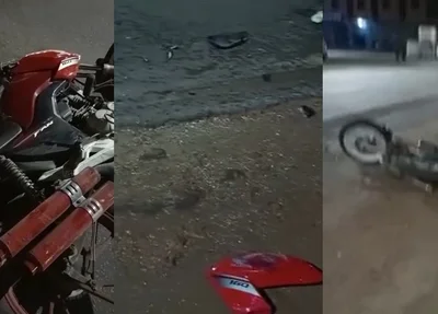 Acidente na Avenida Presidente Médici em Timon