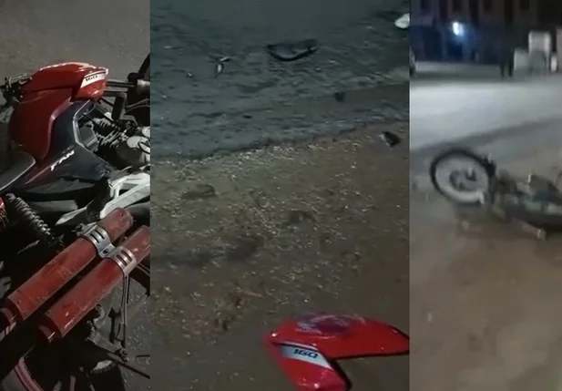 Acidente na Avenida Presidente Médici em Timon