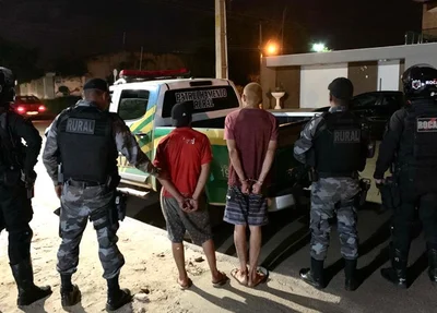 Acusados de roubar posto em Picos são presos pela PM