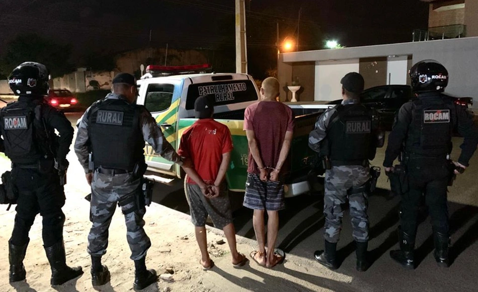 Acusados de roubar posto em Picos são presos pela PM