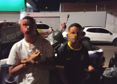 Adolescentes foram apreendidos