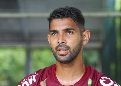 Augusto, atacante do Fluminense-PI