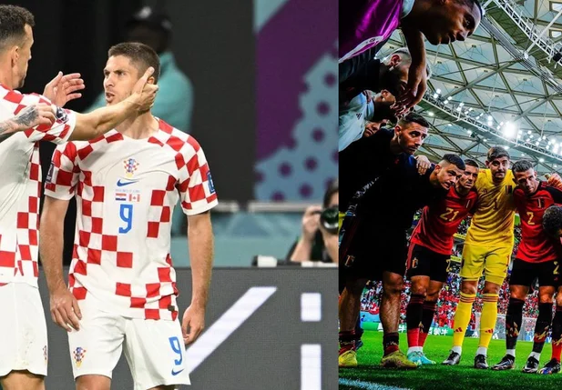 Bélgica x Croácia se enfrentam em busca da classificação