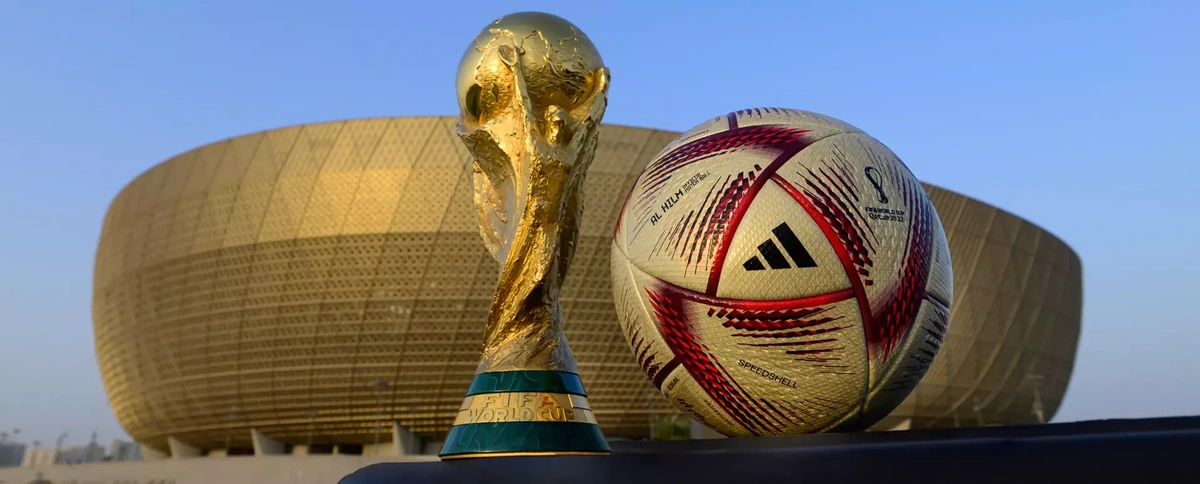 Bola da fase final da Copa do Mundo do Catar