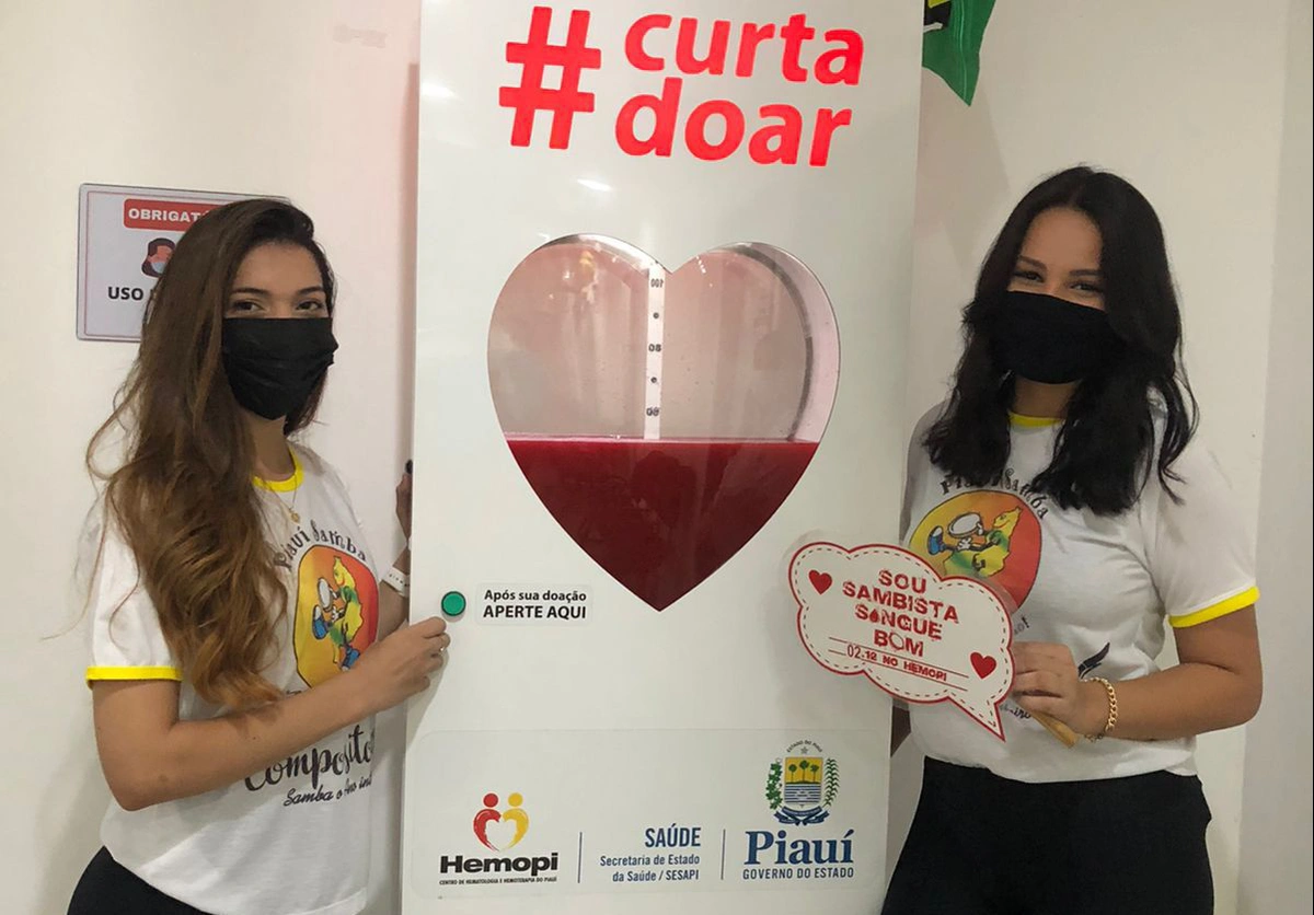 Campanha arrecadou bolsas de sangue para o HEMOPI