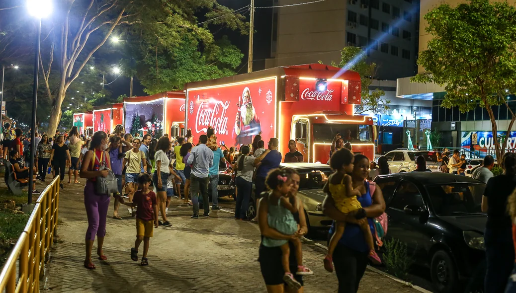 Caravana de Natal Solar Coca-Cola