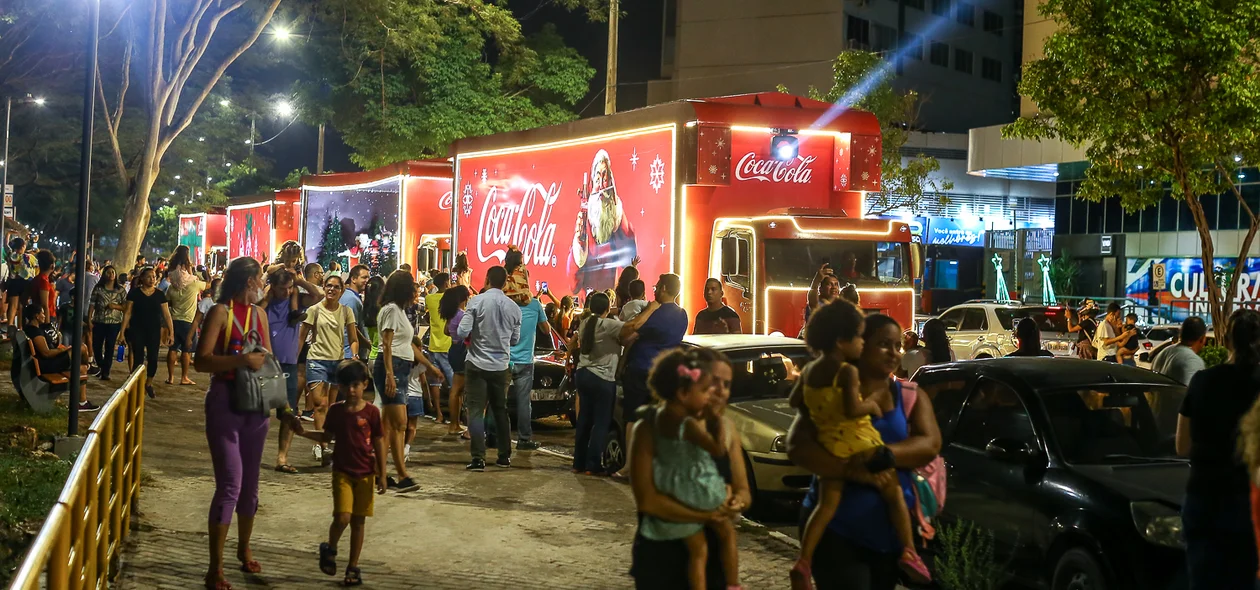 Caravana de Natal Solar Coca-Cola