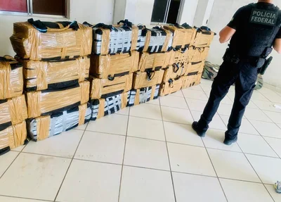 Carga de cocaína apreendida no Espírito Santo
