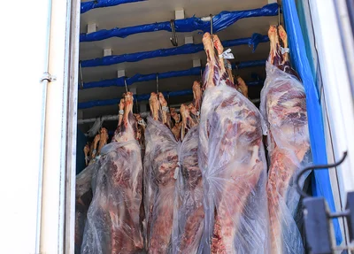 Carne apreendida no Piauí
