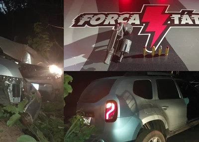 Carro e arma de fogo apreendido em Timon
