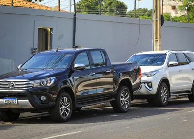 Carros apreendidos