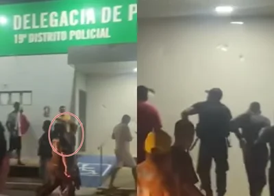 Criminosos tentaram roubar farmácia e foram capturados em Palmeirais