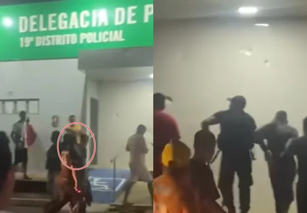 Criminosos tentaram roubar farmácia e foram capturados em Palmeirais