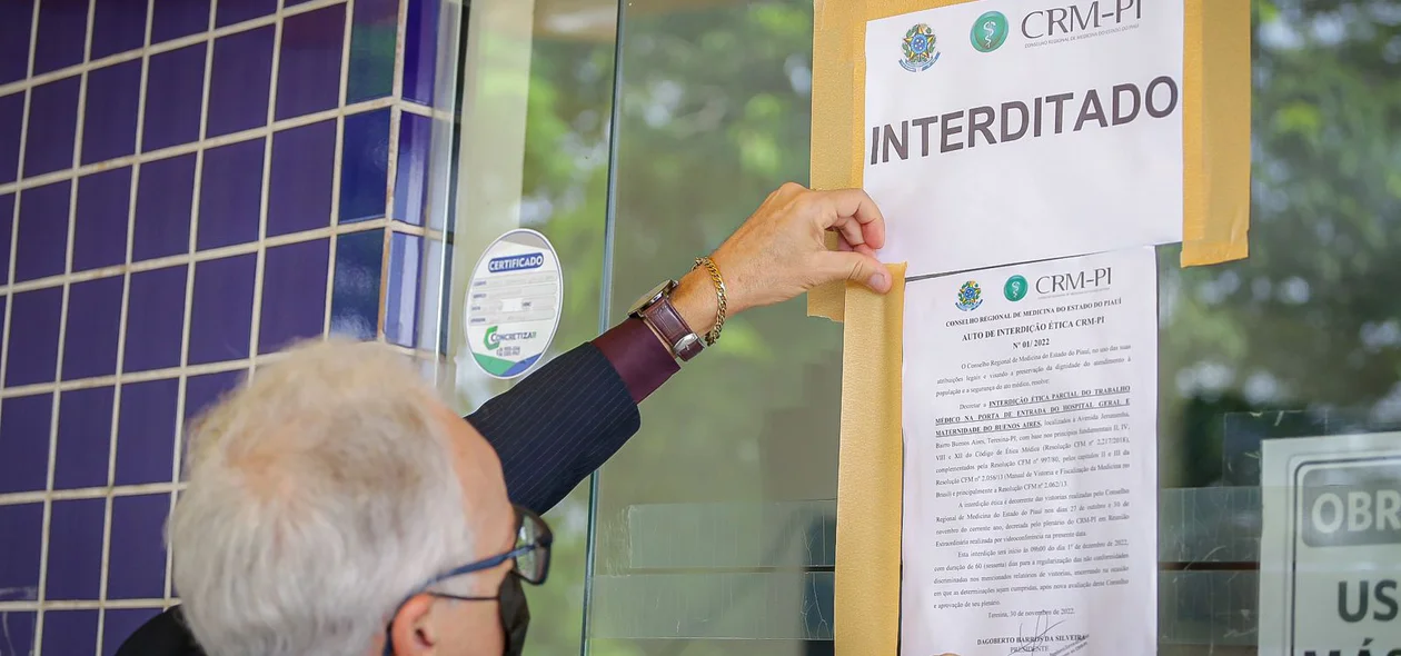 CRM-PI interdita Hospital Geral do Buenos Aires