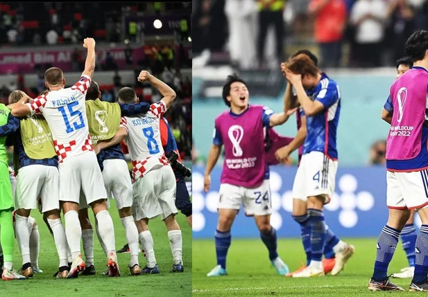 Croácia e Japão se enfrentam pelas oitavas de final