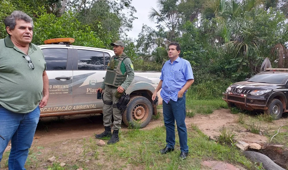 Delegado Emir Maia e equipe da Semar