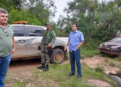 Delegado Emir Maia e equipe da Semar
