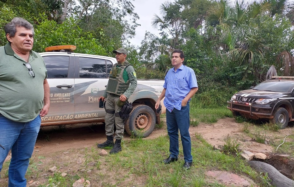 Delegado Emir Maia e equipe da Semar