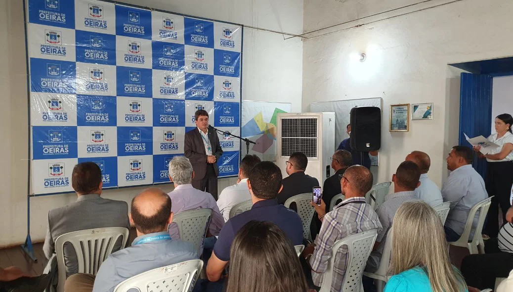 Dirigentes da Caixa Econômica estiveram presentes na solenidade