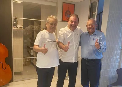 Dr. Pessoa e Jeová Alencar se reuniram na casa de Robert Rios