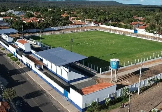Estádio José Teixeira Santos, em Pedro II