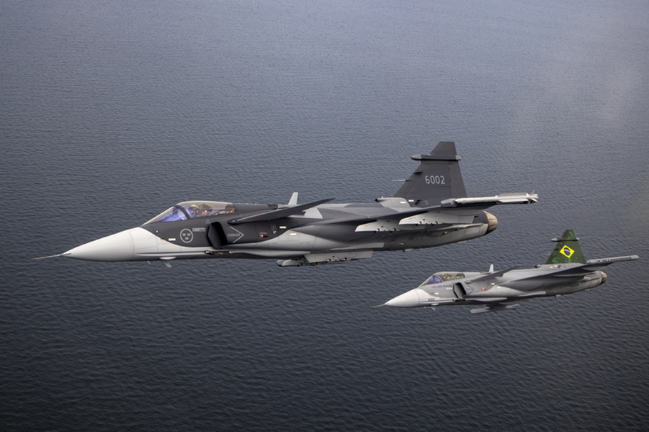 F-39 Gripen começa a integrar Força Aérea Brasileira