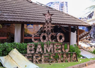 Fachada do restaurante Coco Bambu