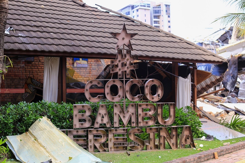 Fachada do restaurante Coco Bambu