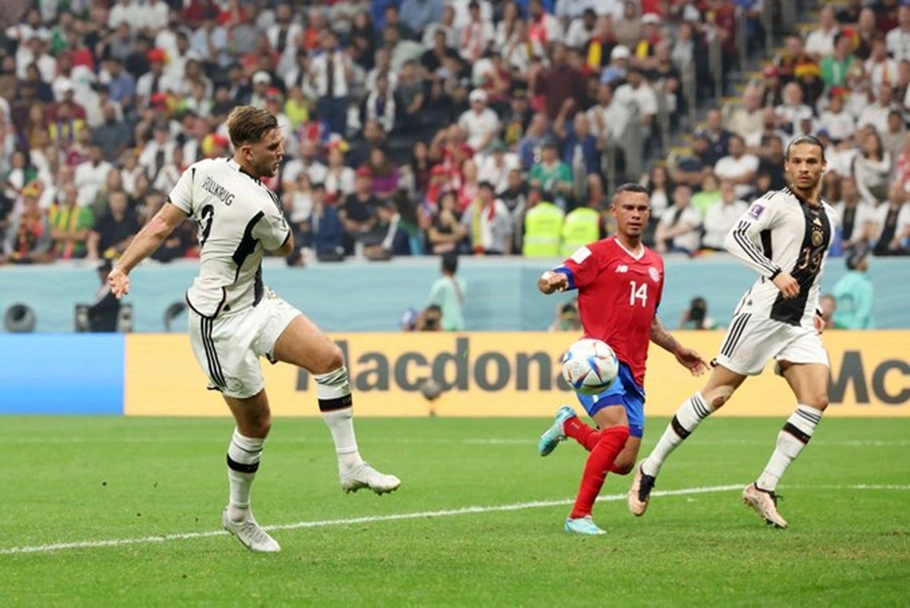 Fullkrug marcou o quarto gol alemão