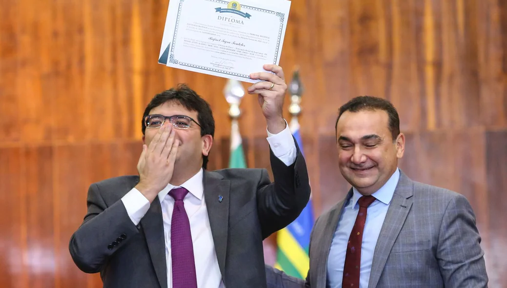 Governador eleito Rafael Fonteles foi diplomado nesta sexta