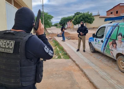 GRECO durante ação policial nesta terça-feira em Pio IX